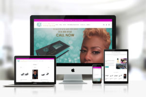 The Vivid Glam Beauty Responsive website